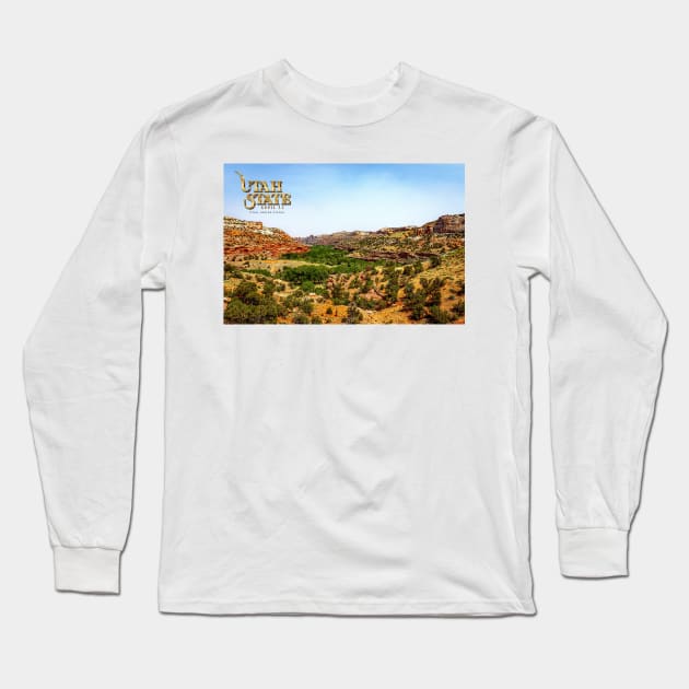 Utah State Route 12 Scenic Drive Long Sleeve T-Shirt by Gestalt Imagery